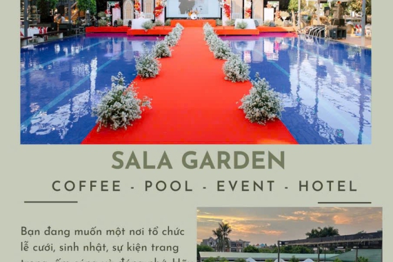 Tiệc Cưới Sân Vườn Biên Hòa – Không Gian Lãng Mạn Cho Ngày Trọng Đại Tại Sala Garden